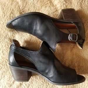 (ON SALE) Lucky Brand ankle open-toe booties